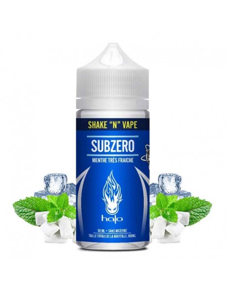 E-liquide Halo parfum Subzero 50ml